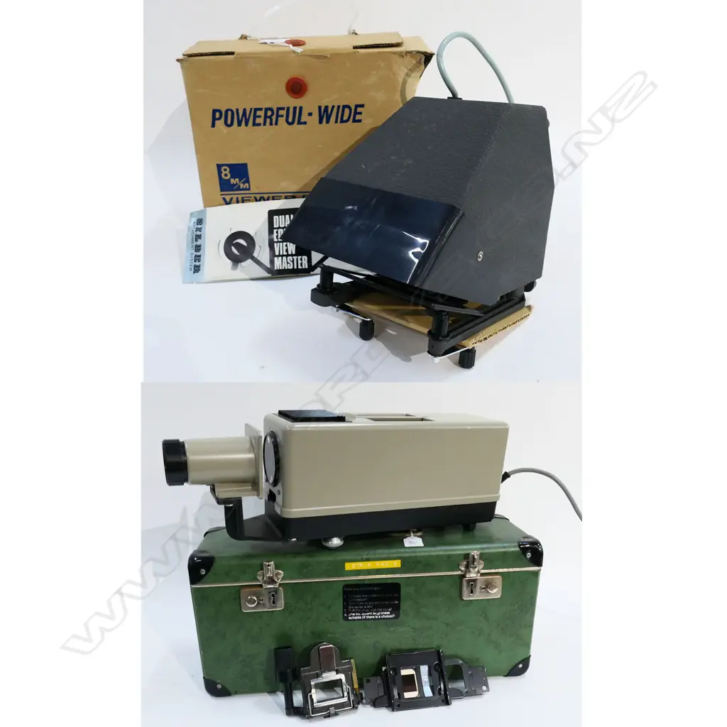 CASED PROJECTOR + DUAL-8 EDITOR VIEW MASTER Image 1++