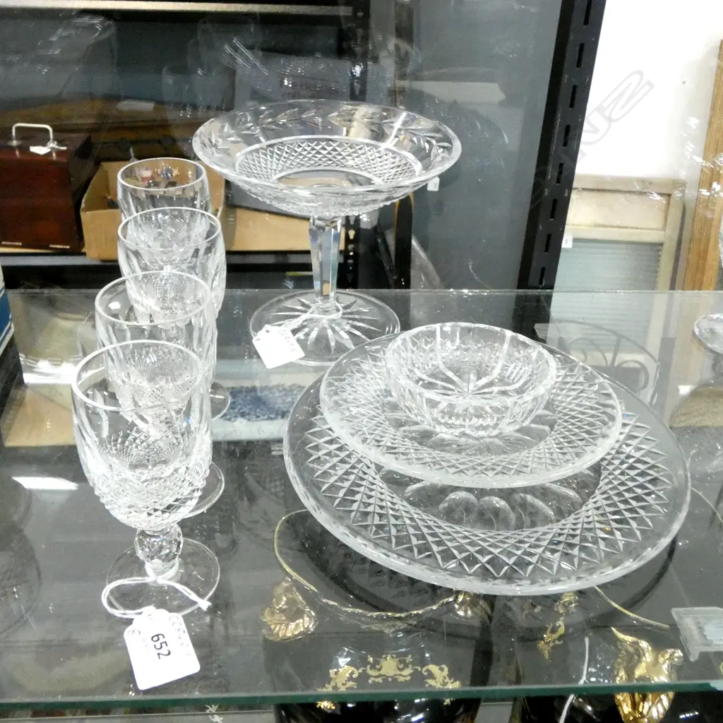 8 PCES WATERFORD CRYSTAL Image 1++