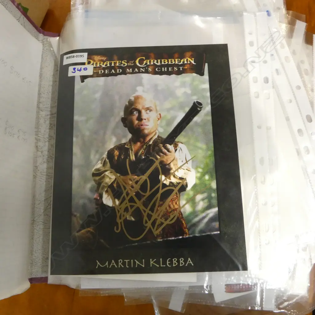 ALBUM OF SIGNED ACTOR PHOTOGRAPHS & LETTERS; DOCTOR WHO / SCI FI / ARMAGEDDON INTEREST Image 1++