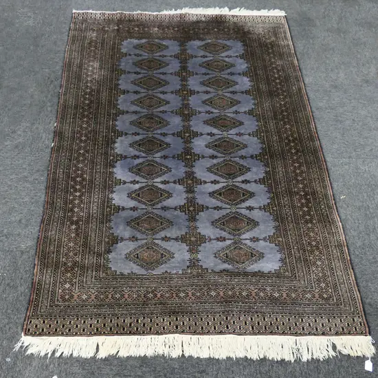PERSIAN RUG GREY & BROWN COLOURS  L1930 W1250MM