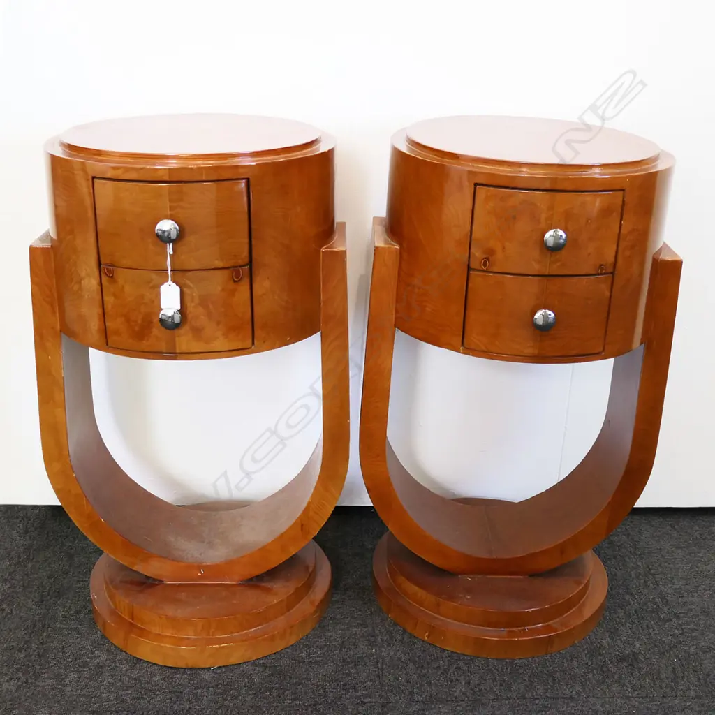 PR DECO STYLE BEDSIDE CABINETS H.765mm, 405mm dia Image 1++