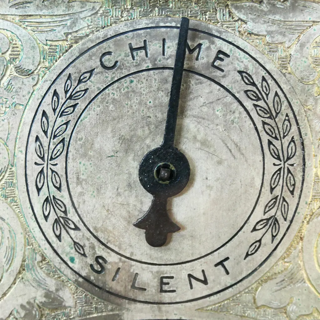 GUSTAV BECKER TABLE CHIMING CLOCK (2022 OVERHAUL / RUNNING) 305x195x480mm Image 1++
