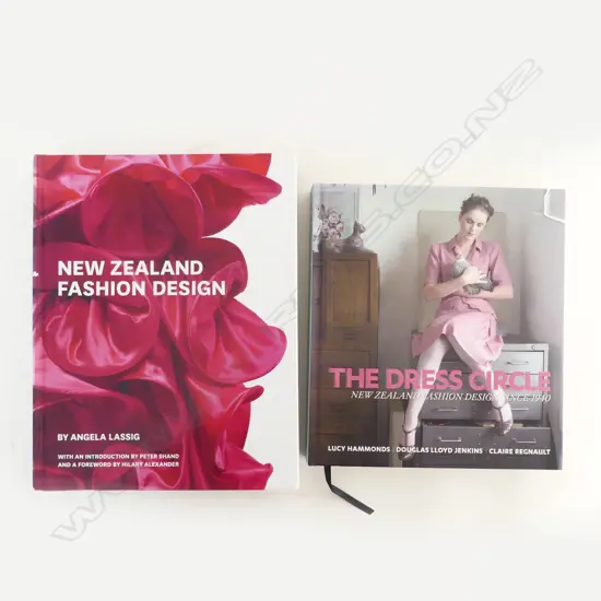 2 BOOKS ON NZ FASHION; THE DRESS CIRCLE & NZ FASHION DESIGN A. LASSIG