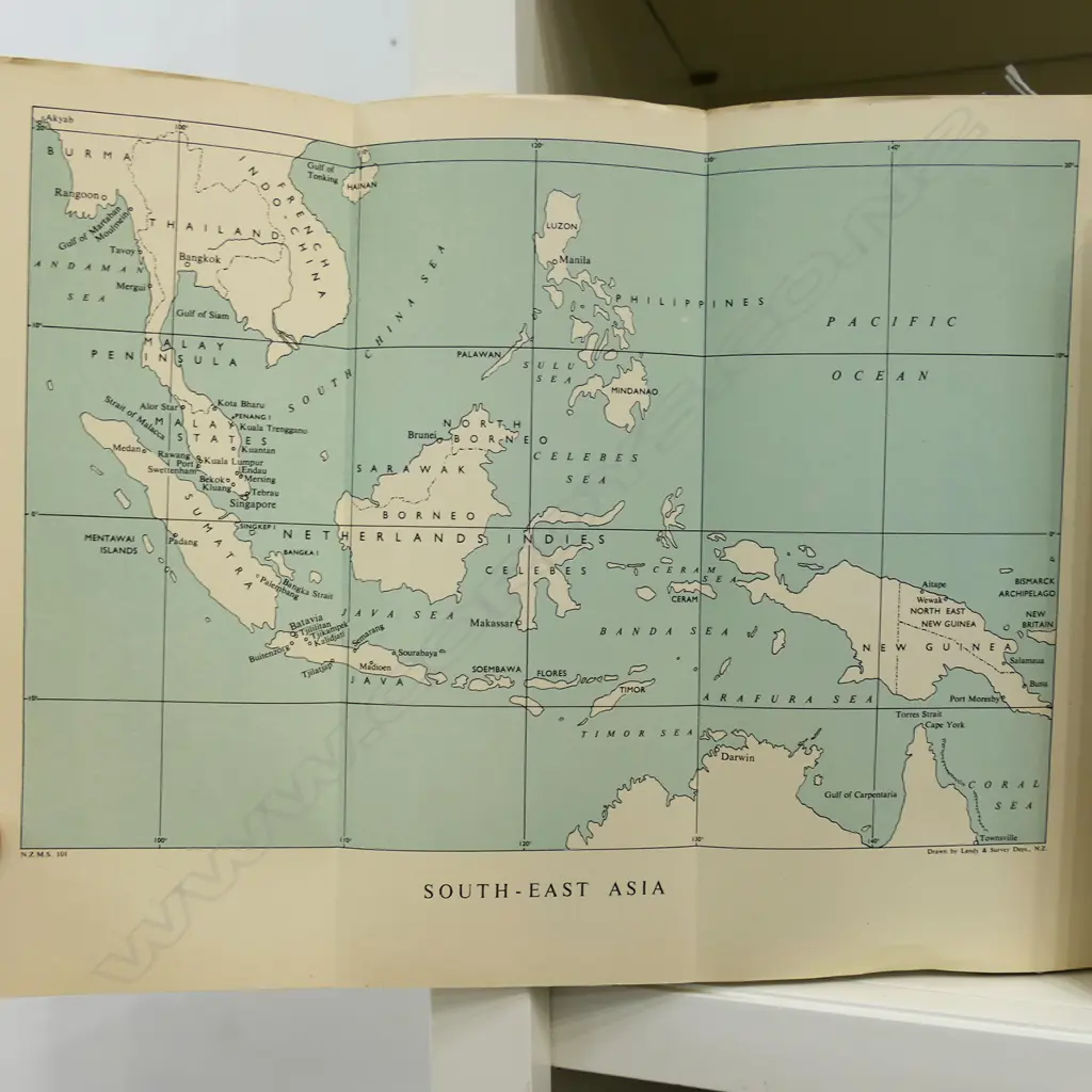 OFFICIAL HISTORY OF NZ IN THE SECOND WORLD WAR; ROYAL NZ AIR FORCE (PACIFIC), J. M. S. ROSS, 1st Ed. 1955 Image 1++