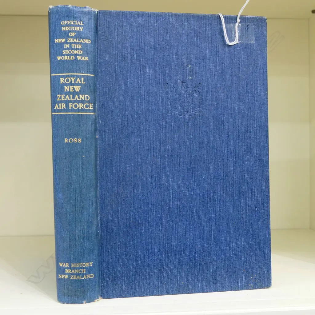 OFFICIAL HISTORY OF NZ IN THE SECOND WORLD WAR; ROYAL NZ AIR FORCE (PACIFIC), J. M. S. ROSS, 1st Ed. 1955 Image 1++