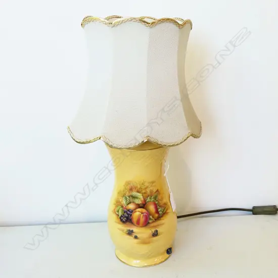 AYNSLEY ORCHARD GOLD TABLE LAMP H.485mm