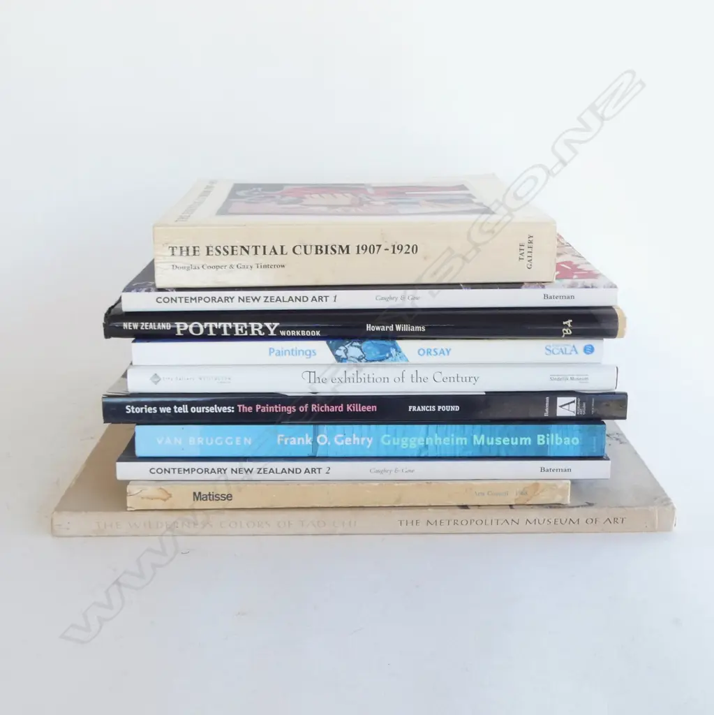 11 ART BOOKS: Contemporary Art 1 & 2. Matisse. Richard Killeen. NZ Pottery etc Image 1++