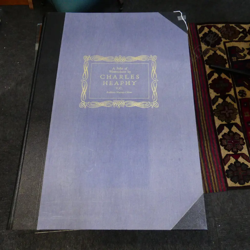 CHARLES HEAPHY W/C FOLIO 725x525mm 316/1000 AVON FINE PRINTS CHCH 1981 Image 1++