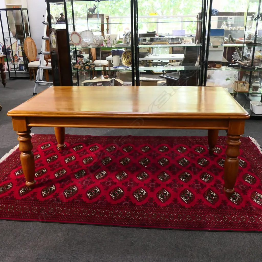 VICTORIAN STYLE DINING TABLE 1950x1080x770mm Image 1++