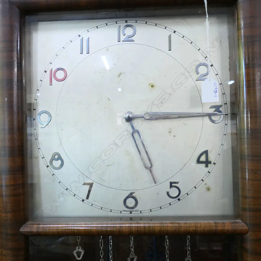 GERMAN GRANDFATHER CLOCK H.1880mm BORER Image 1++