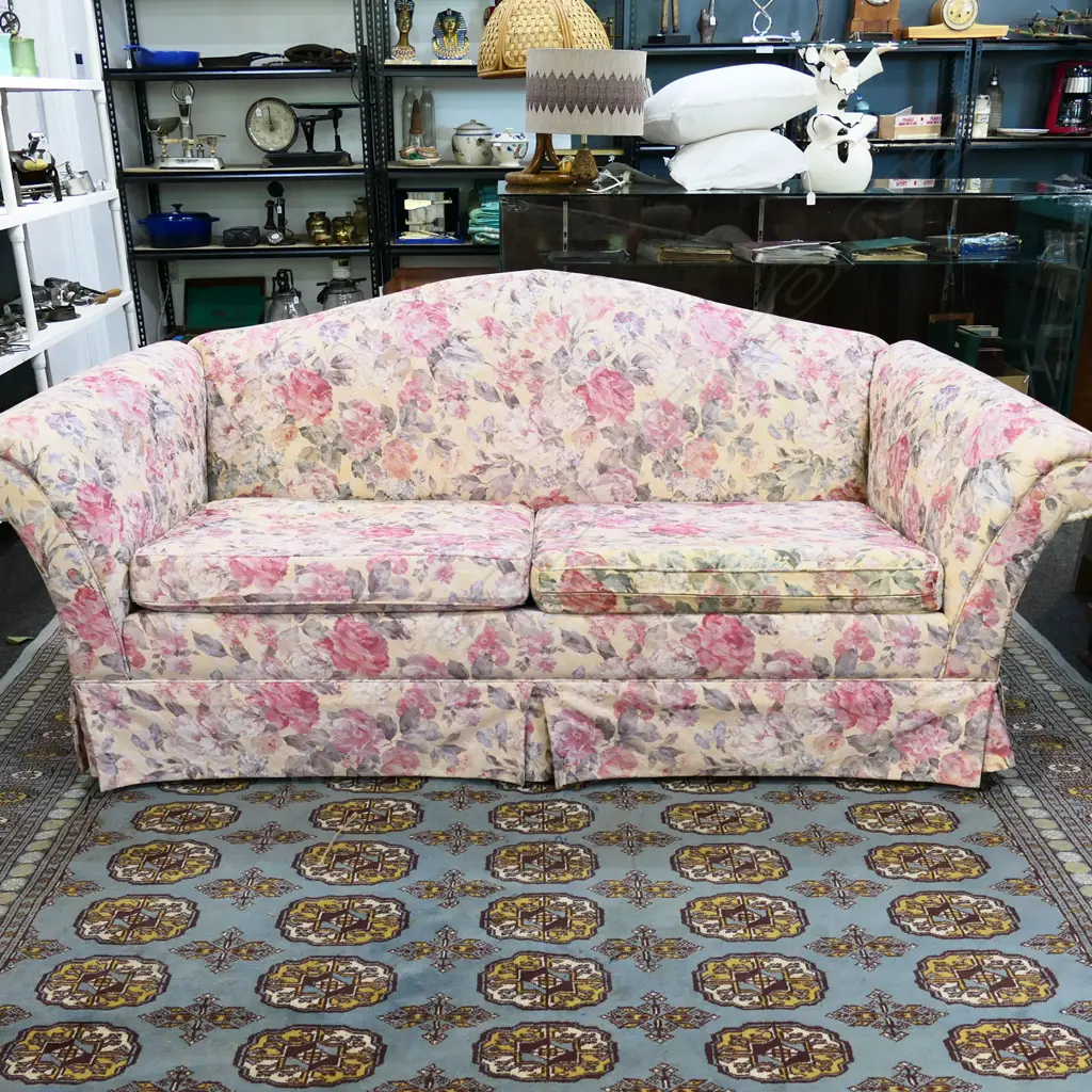 DANSKE MOBLER FLORAL SOFA 2100x870x870mm Image 1++