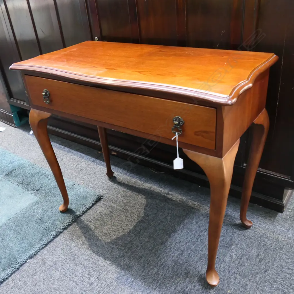 MAHOGANY SIDE TABLE 800x380x680mm Image 1++