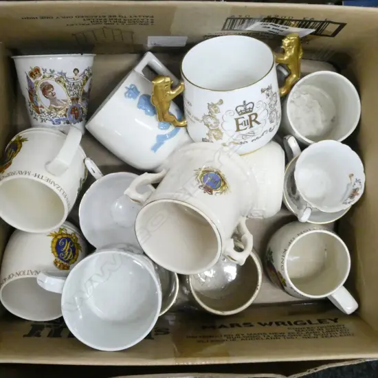 ASST. CORONATION MUGS ETC
