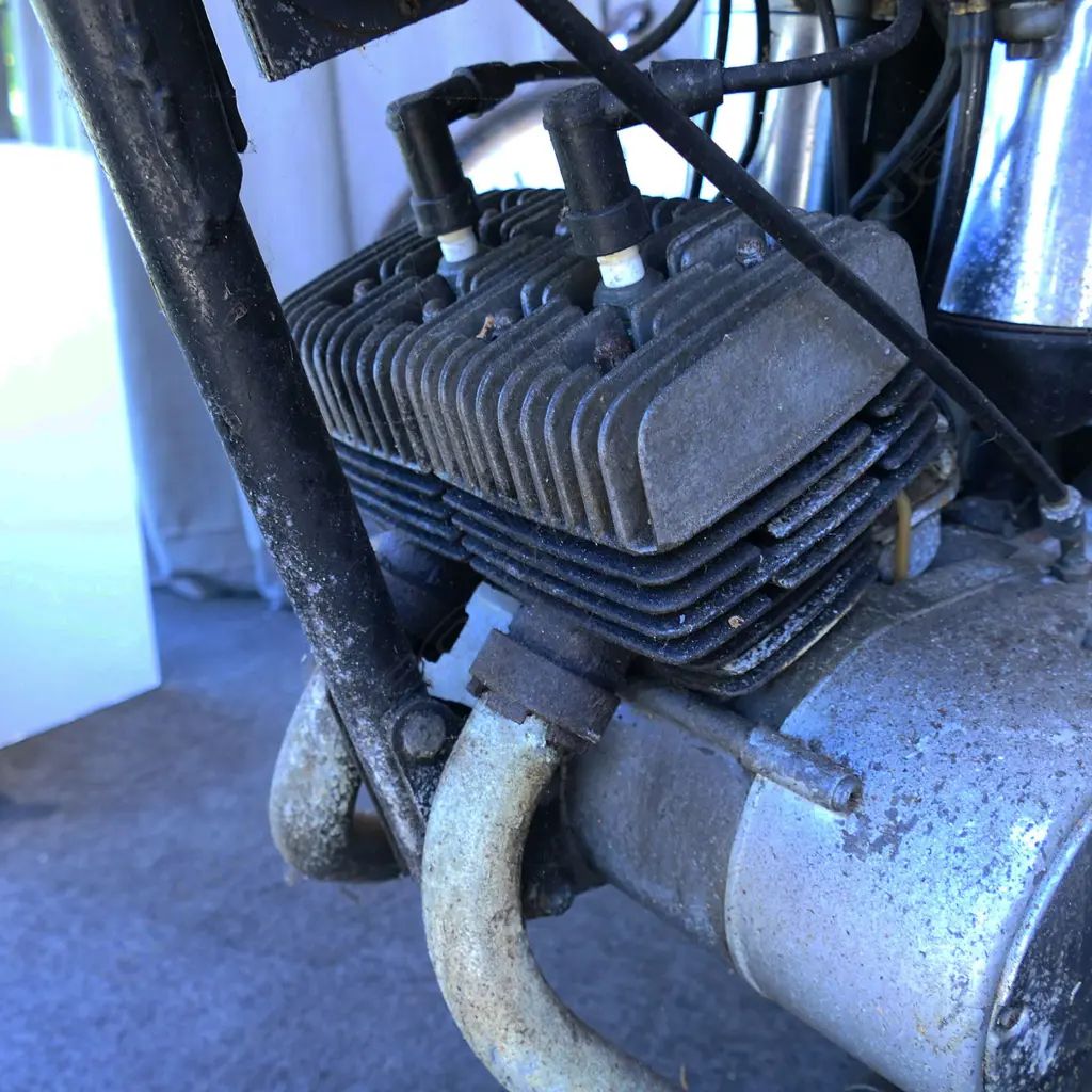 Ex. Hillsborough garage where it sat for 42 years. Clocking in at 15 Image 1++