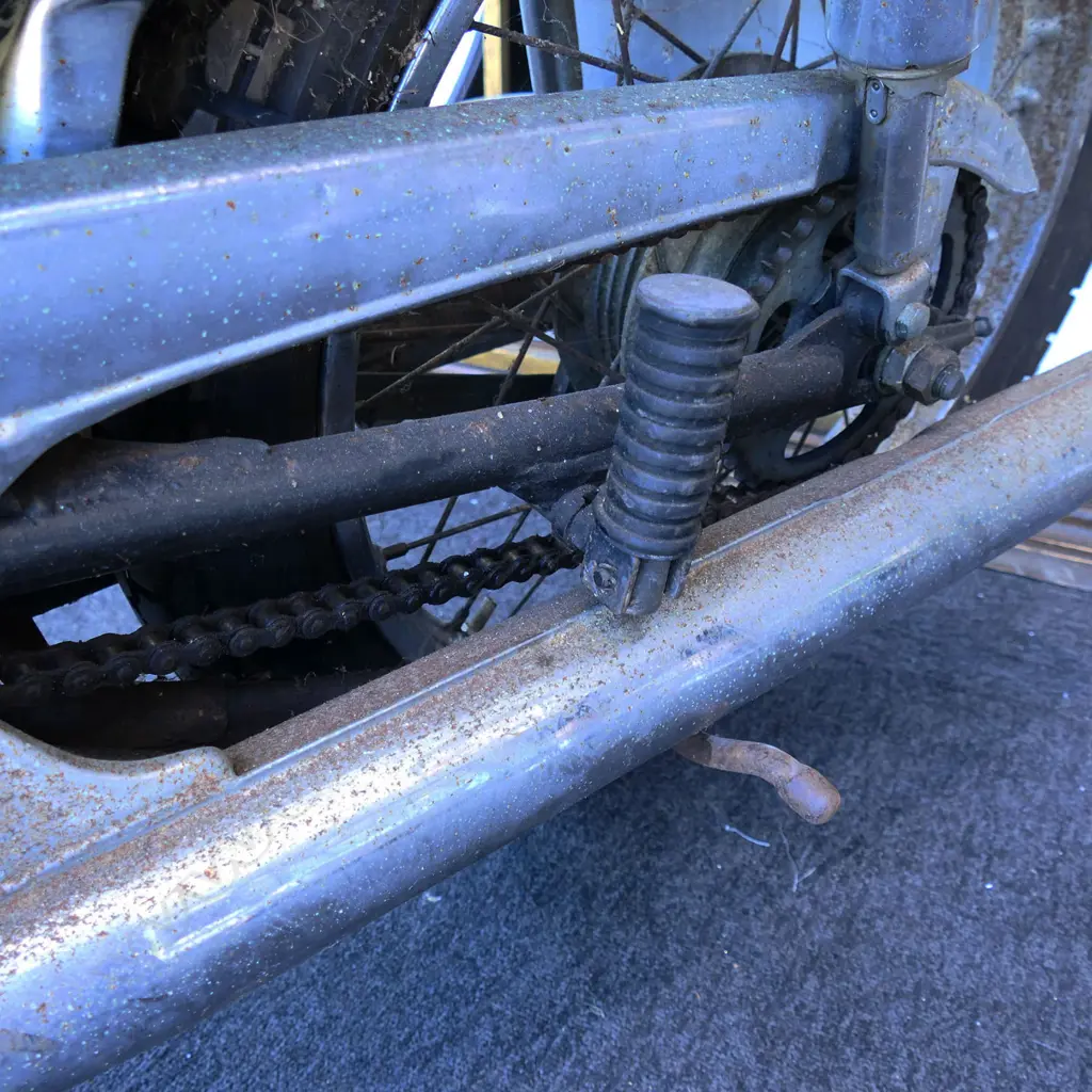 Ex. Hillsborough garage where it sat for 42 years. Clocking in at 15 Image 1++