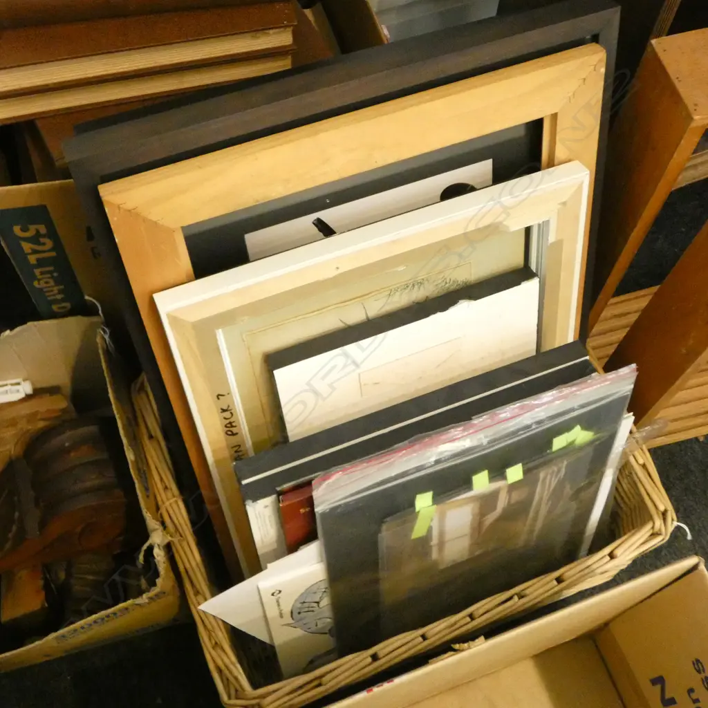 ASST. MODERN ARTWORKS; PRINTS ETC Image 1++