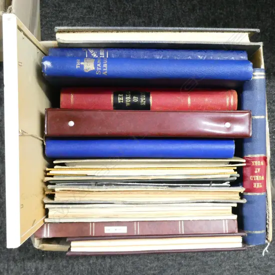 ASST. STAMP ALBUMS