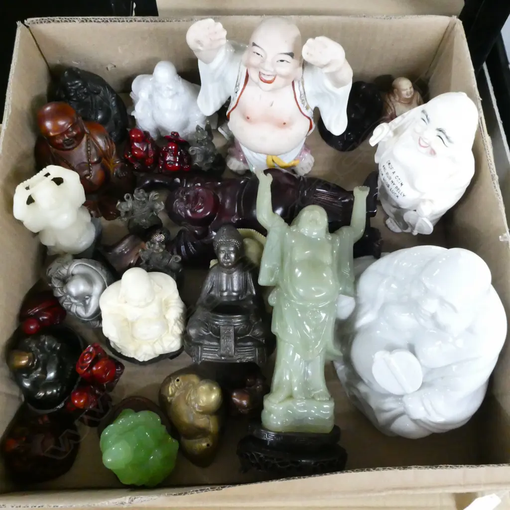 COLLECTION OF ASSORTED BUDDHAS Image 1++