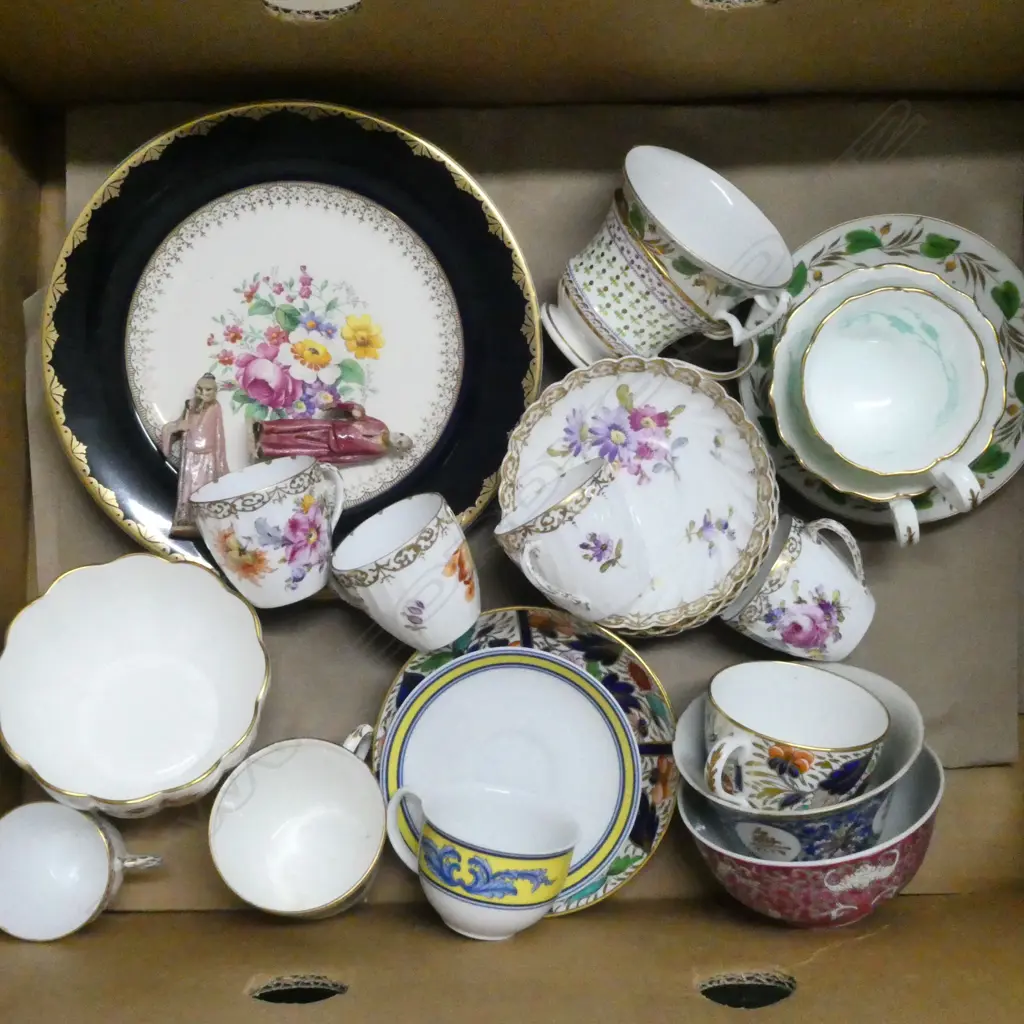 ASST GOOD ANTIQUE TEA CHINA etc Image 1++