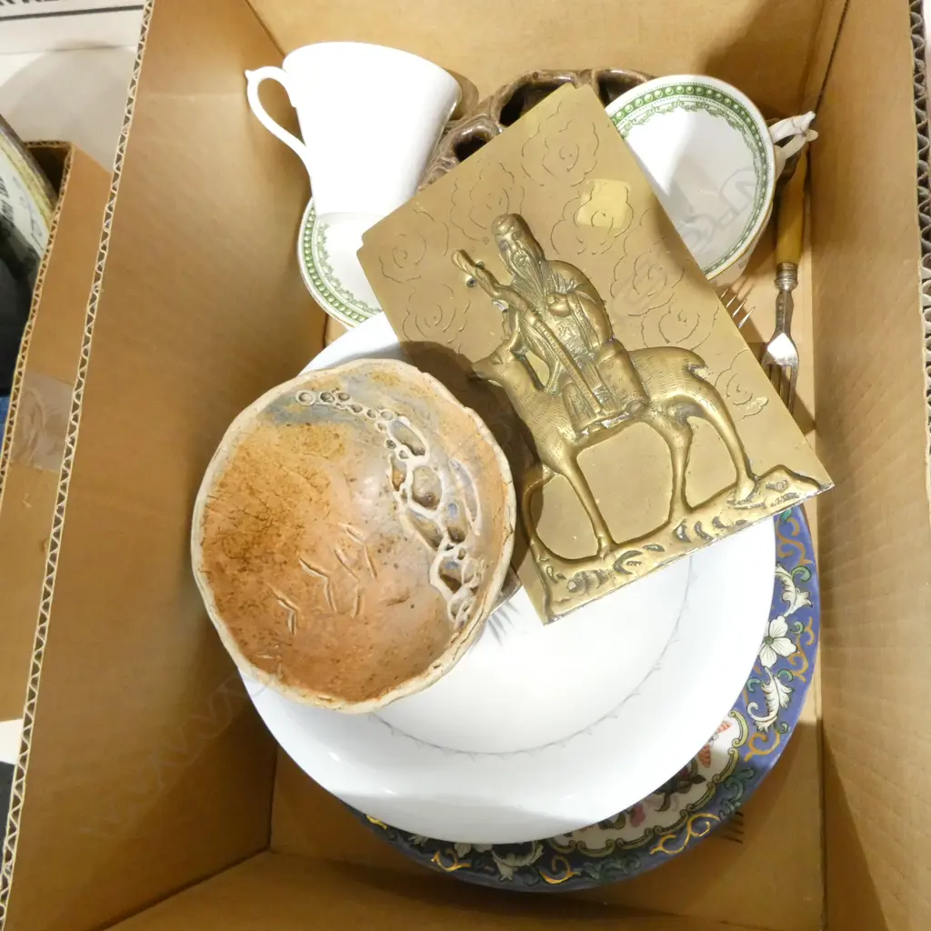 ASST. CHINA INCL. B&G FOOTED DISH, CHINESE PLATE ETC Image 1++