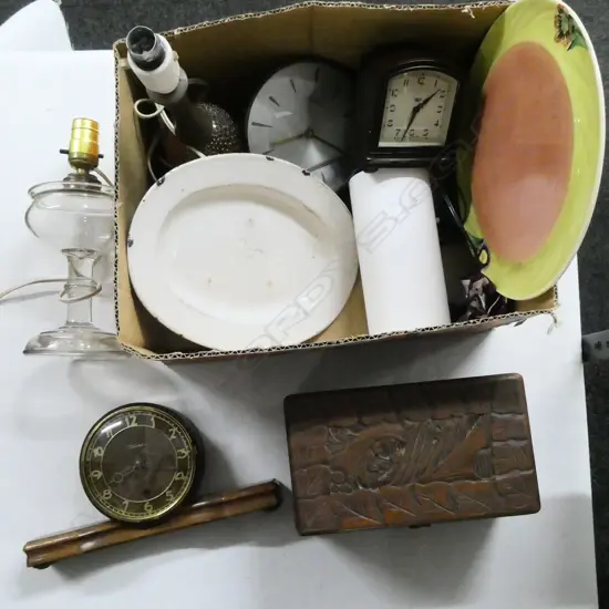 ASST. CLOCKS ETC