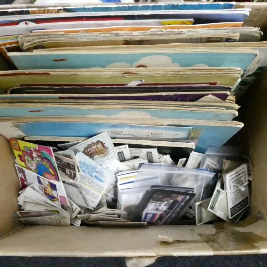  CIGARETTE CARDS; LOOSE & ALBUMS