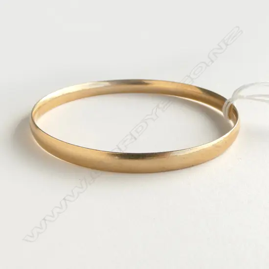 9CT GOLD BANGLE 22gm