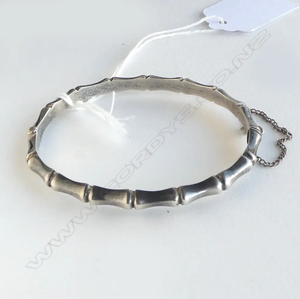 SILVER BAMBOO BRACELET  Image 1++
