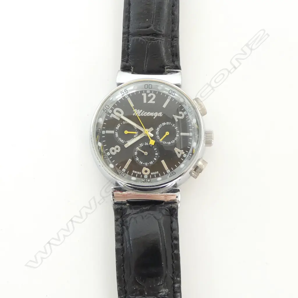 GENTS MICENGA AUTOMATIC WATCH, SWISS MADE, running Image 1++