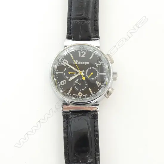 GENTS MICENGA AUTOMATIC WATCH, SWISS MADE, running