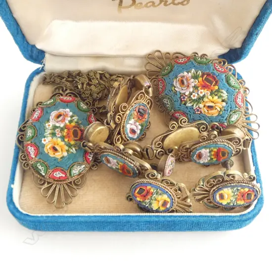 MICRO MOSAIC JEWELLERY SET