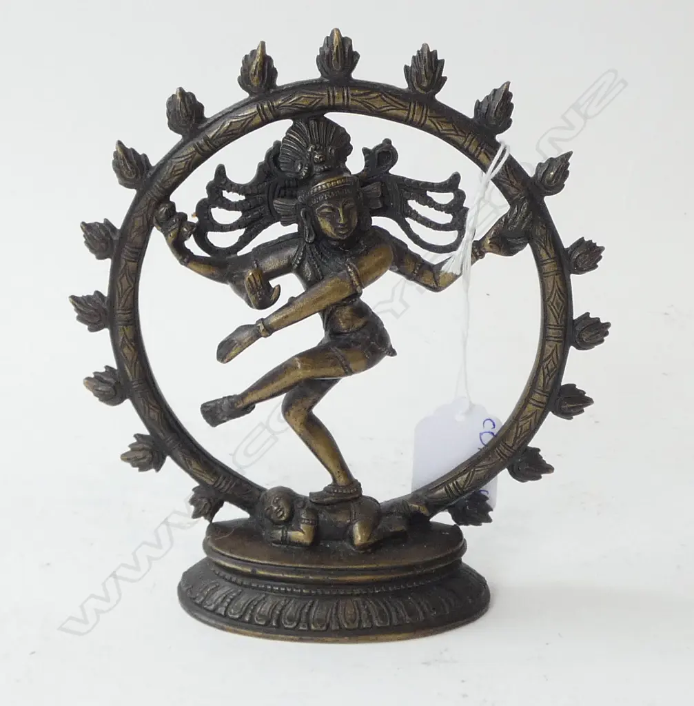 CAST METAL HINDU DEITY H.155mm Image 1++