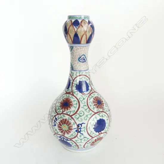 CHINESE WUCAI VASE H.430mm
