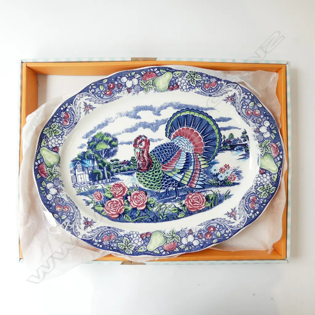 TURKEY PLATTER W.BOX W450MM Image 1++