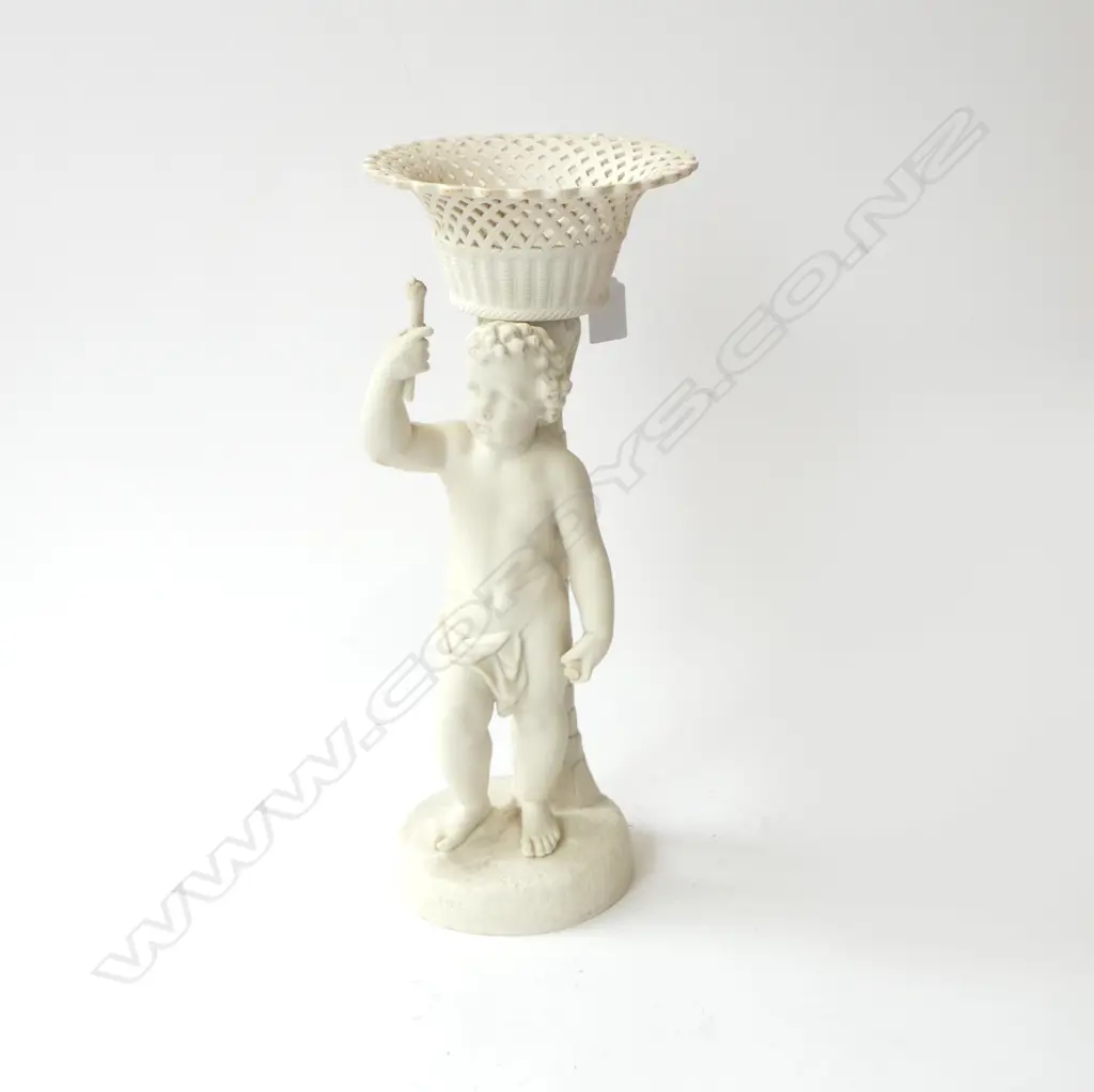 PARIAN WARE PORCELAIN FIGURE (FAULTS) H.380mm Image 1++
