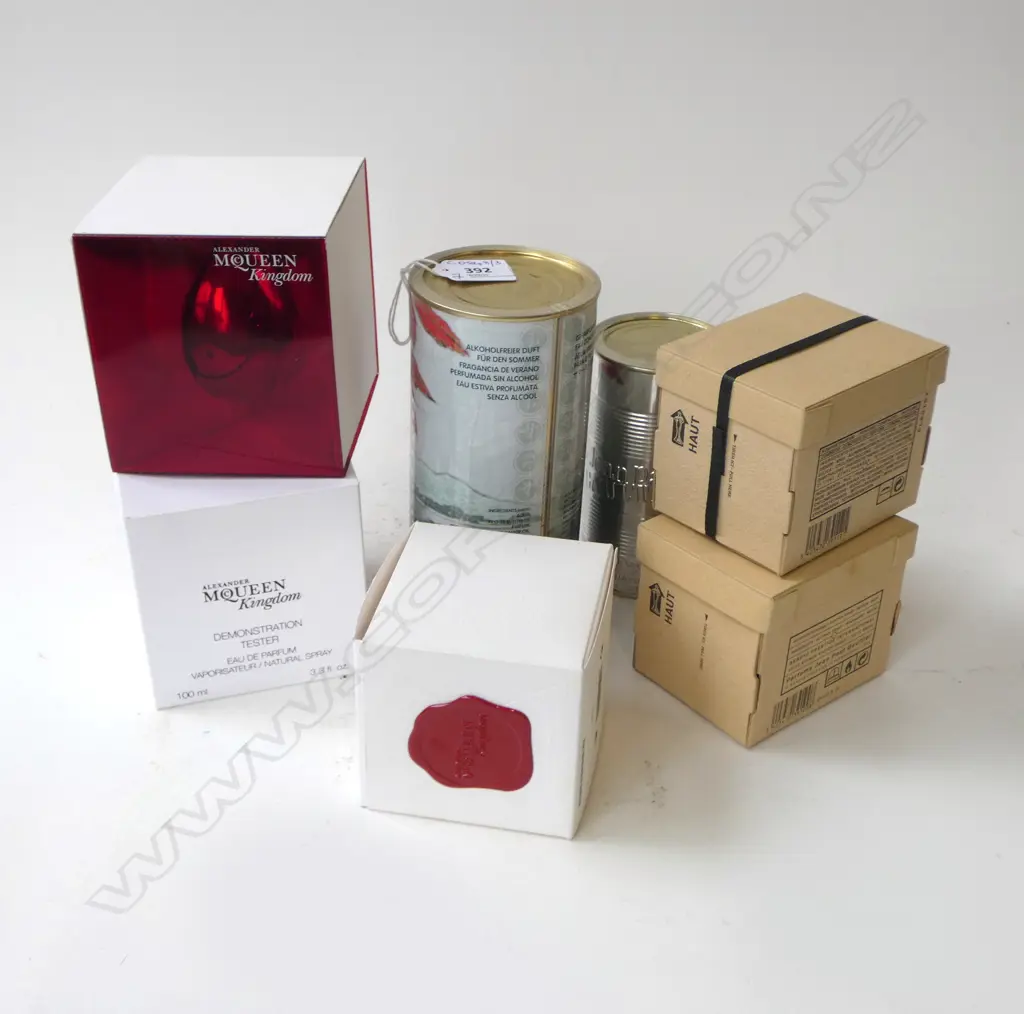 7 DESIGNER PERFUMES; 3 ALEXANDER McQUEEN, 4 JEAN PAUL GAULTIER Image 1++