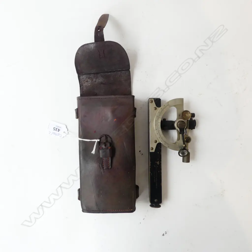 LEATHER CASED RANGE FINDER BY COOKE, TROUGHTON & SIMMS LTD Image 1++