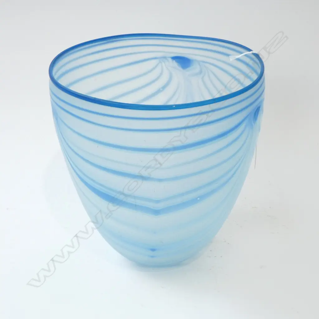 LYNDEN OVER ART GLASS VASE 2003 H.215mm Image 1++