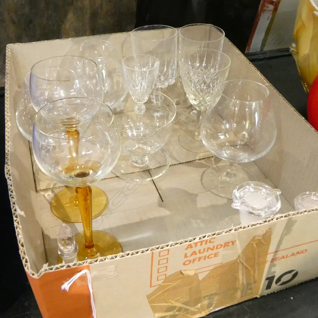 ASST. CRYSTAL & GLASSWARE Image 1++