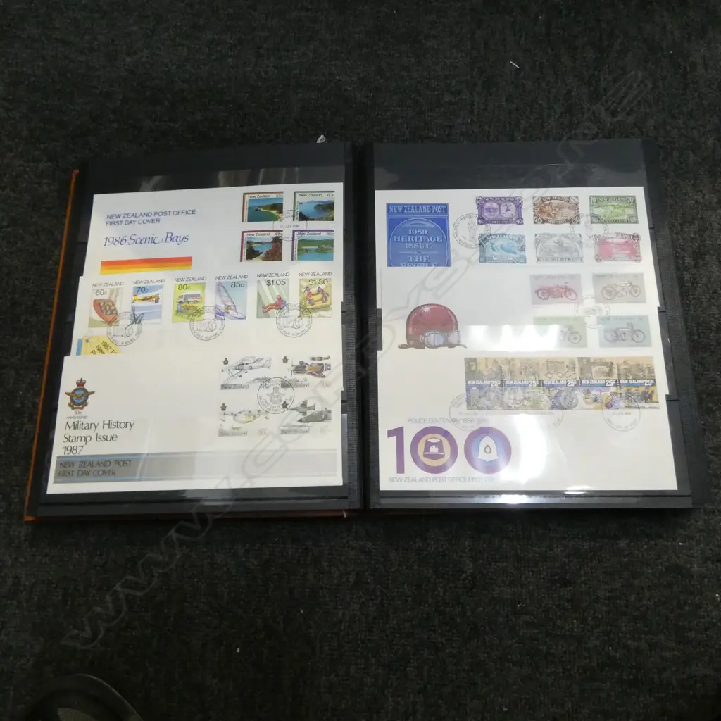 ALBUM NZ FIRST DAY COVERS 1979-1992 Image 1++