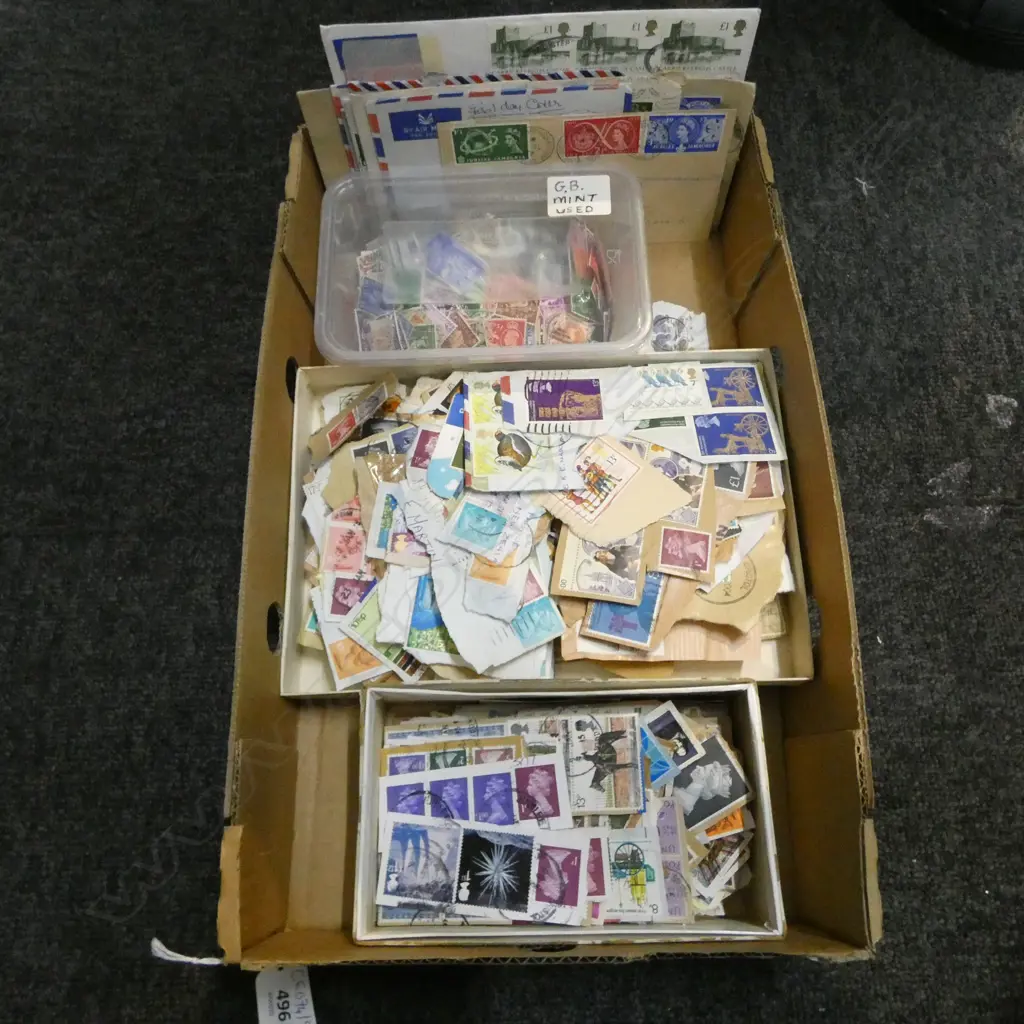 ASST. UK STAMPS ETC Image 1++