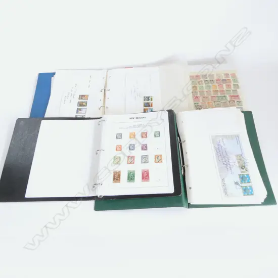 4 NZ STAMP ALBUMS
