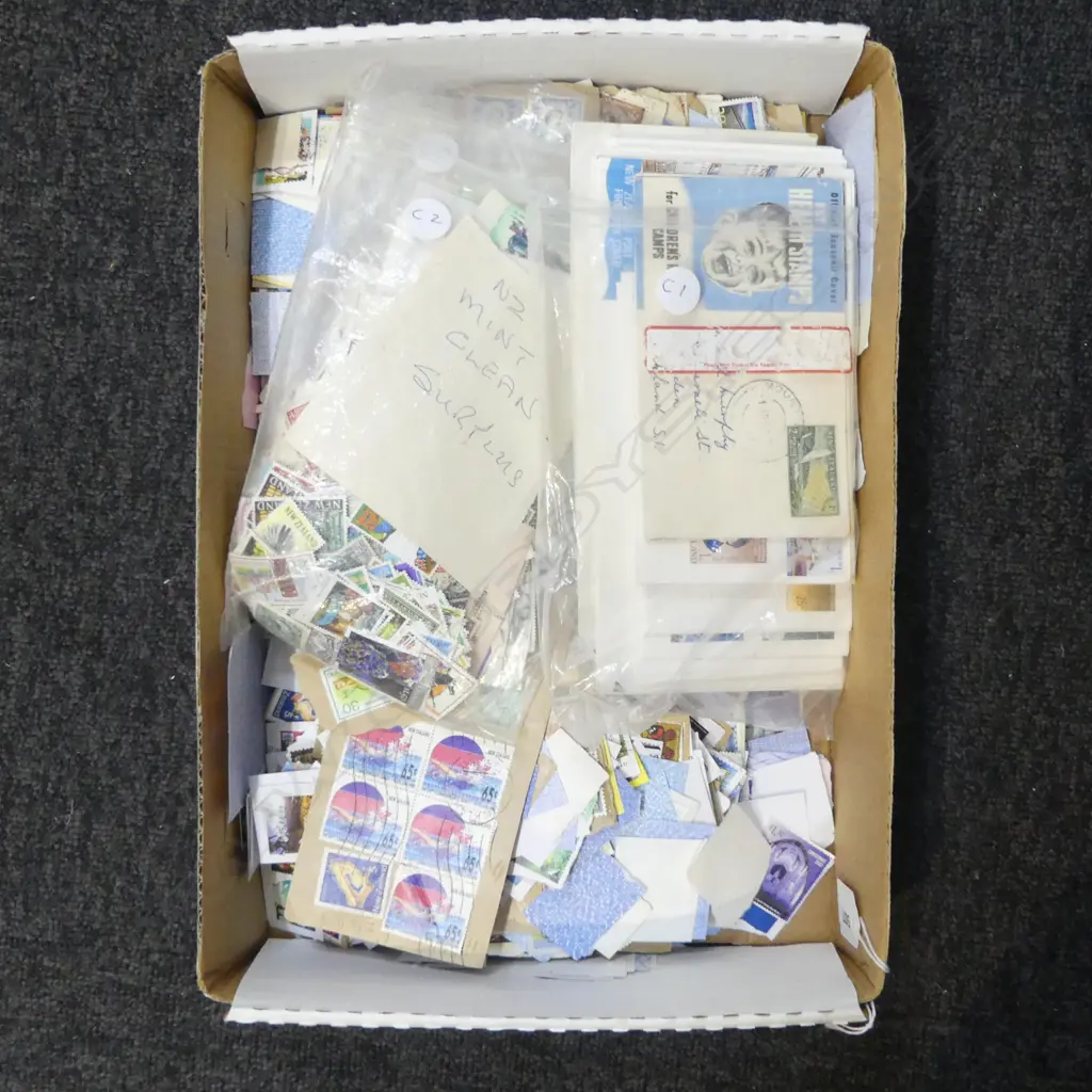 ASST. NZ STAMPS & FDCs Image 1++