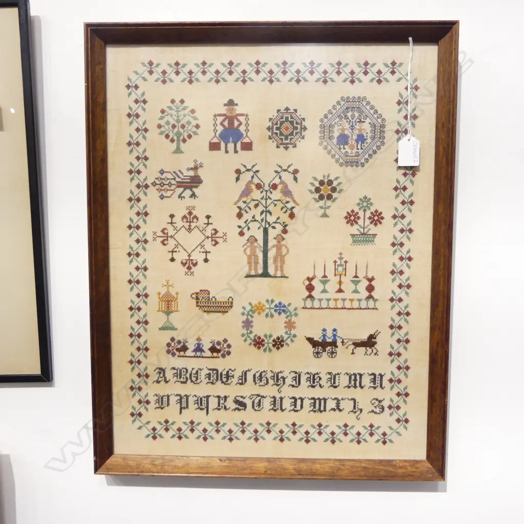 FRAMED SAMPLER 515x400mm Image 1++