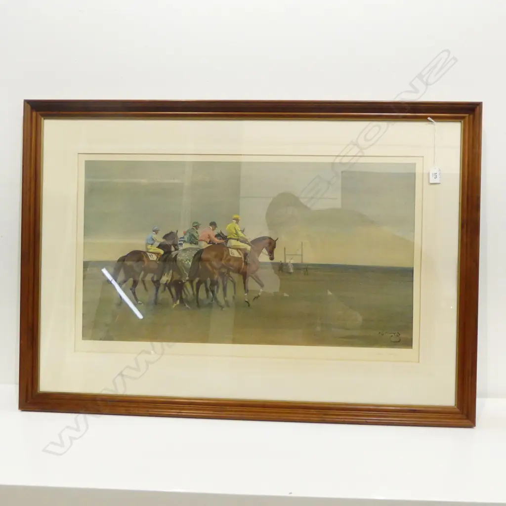ALFRED MUNNINGS, OCTOBER MEETINGS, PRINT, 470x750mm Image 1++
