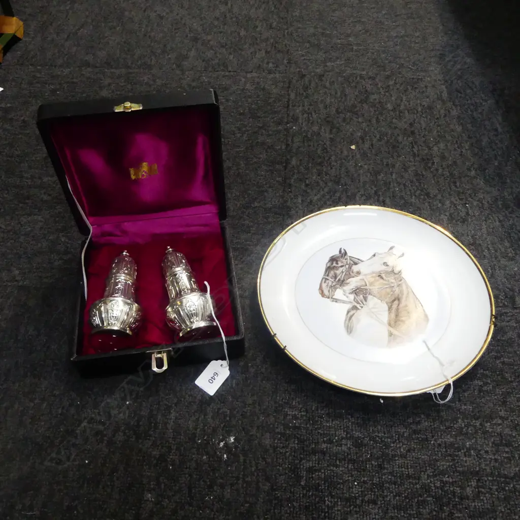 PR BOXED METAL CASTERS & WESTMINSTER HORSE PLATE Dia.260mm Image 1++