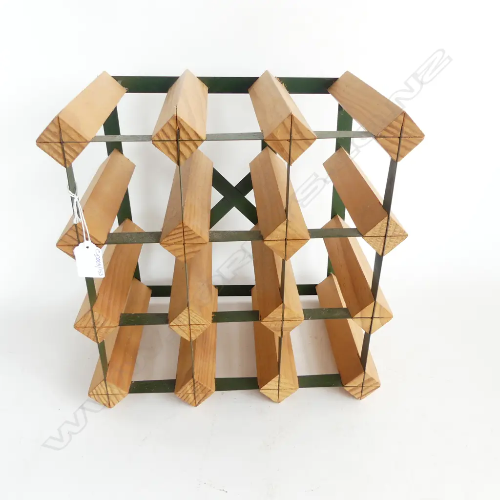 3x3 INDUSTRIAL WINE RACK H.320mm Image 1++