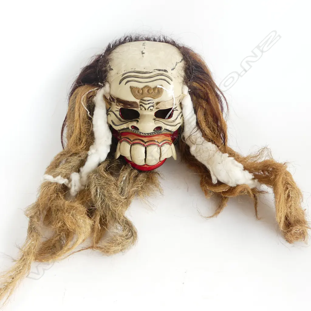 INDONESION MONKEY DEMON MASK H250MM Image 1++