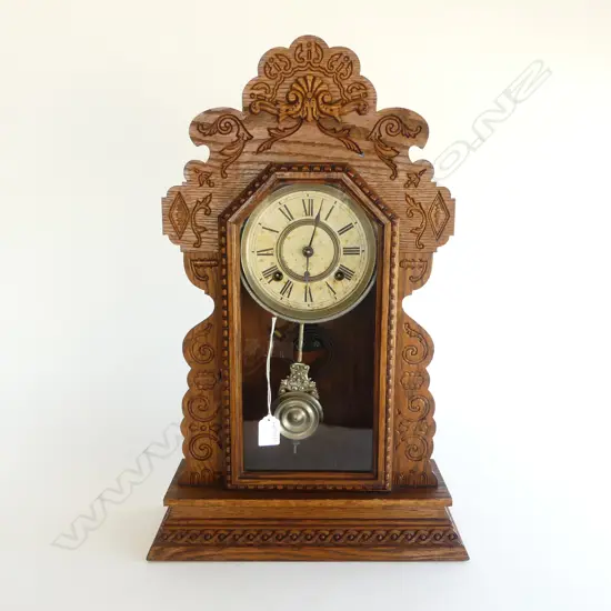 ANSONIA GINGER BREAD CLOCK H.580mm