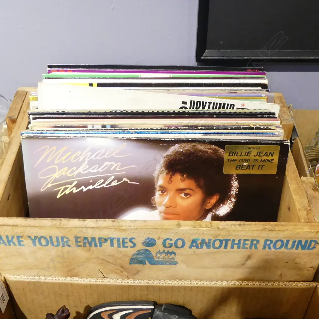 ASST. RECORDS; MICHAEL JACKSON, STEVIE WONDER, EURYTHMICS, GREASE ETC Image 1++